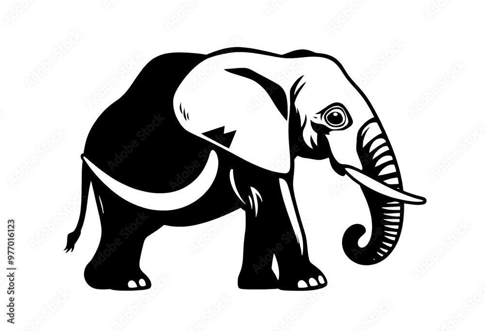 Obraz premium elephant illustration