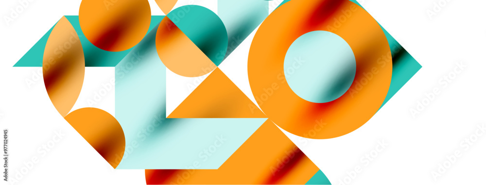 Circle pattern, round elements with lines and arrows composition for wallpaper, banner, background or landing Circle pattern, round elements with lines and arrows composition for wallpaper, banner, background or landing