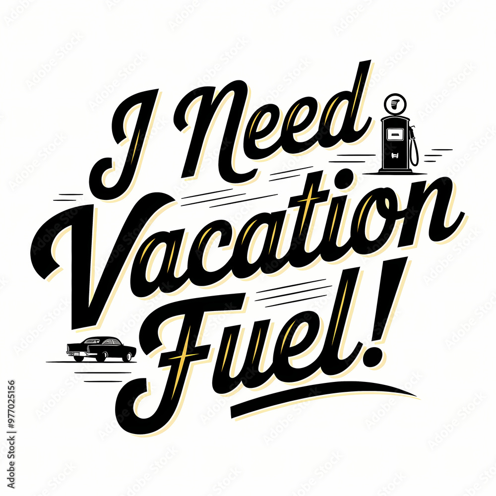 I Need Vacation Fuel! Funny Travel Typgraphy T-Shirt Design, vacation, fuel, funny, travel, typography, t-shirt, design, text, shirt, wear, apparel, casual, humor, trip, tour, holiday, slogan, clothin I Need Vacation Fuel! Funny Travel Typgraphy T-Shirt Design, vacation, fuel, funny, travel, typography, t-shirt, design, text, shirt, wear, apparel, casual, humor, trip, tour, holiday, slogan, clothin