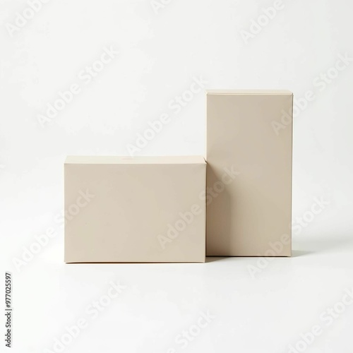 packaging Mockup on White Background