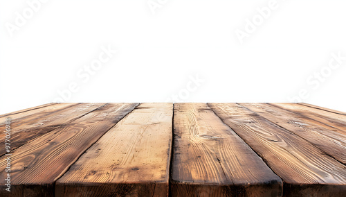 Rustic Wooden Tabletop Background
