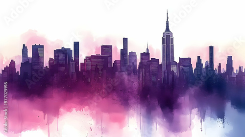 Watercolor painting of the ...