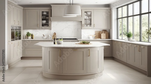 Modern Kitchen Design with Island