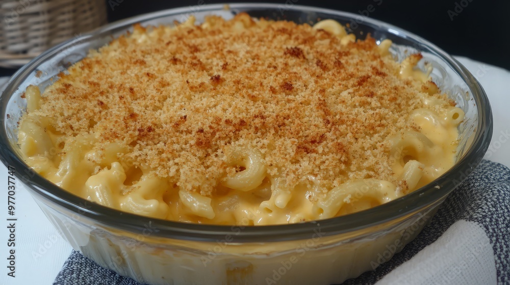 Delicious Mac and Cheese with Crispy Breadcrumbs Delicious Mac and Cheese with Crispy Breadcrumbs