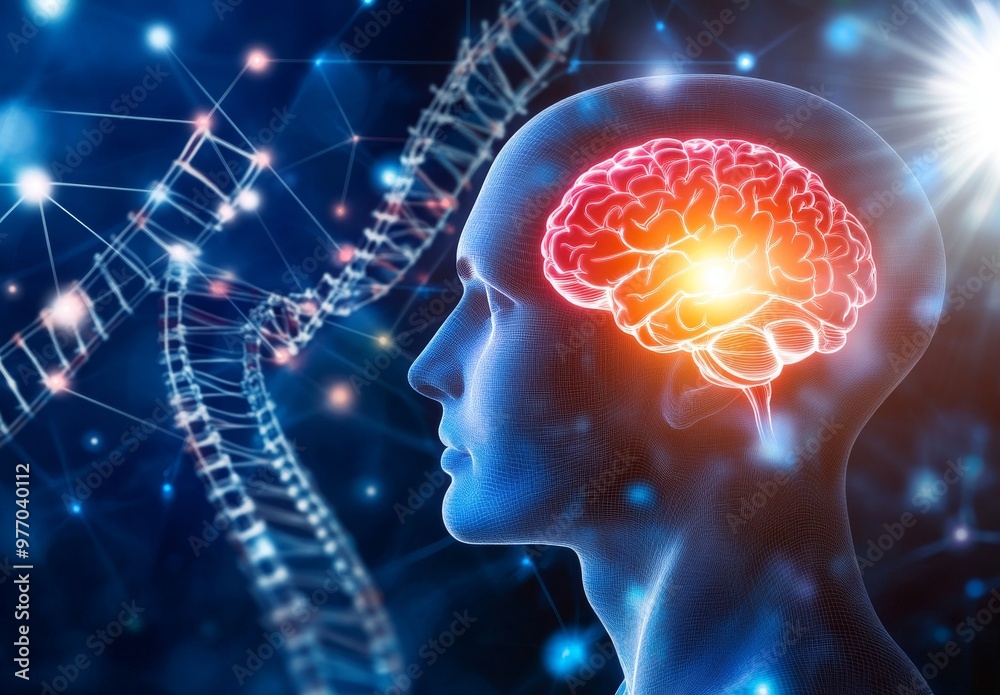 Biological inheritance, genomics, DNA, ancestry genetics, ancestry genetics, hereditary diseases, three-dimensional illustration. Biological inheritance, genomics, DNA, ancestry genetics, ancestry genetics, hereditary diseases, three-dimensional illustration.