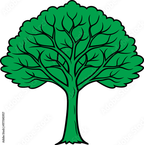 tree with leaves