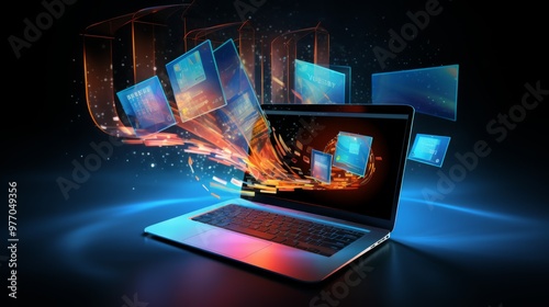 Data transfer between folders of different computers