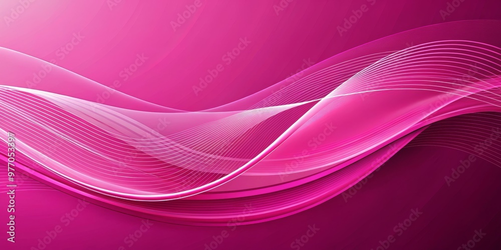 Pink Abstract Wave Background, Abstract, Background, Wave