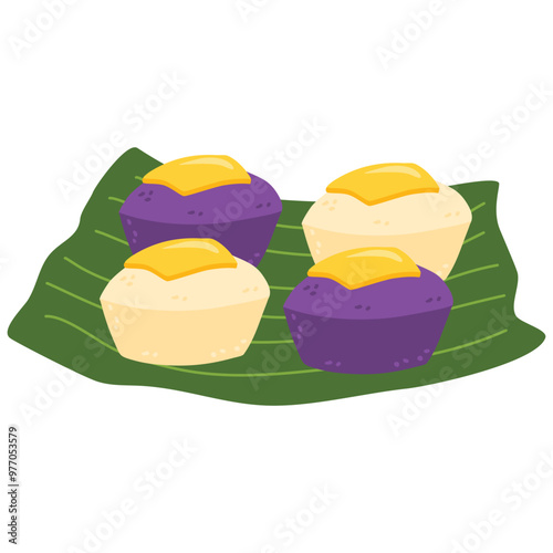 filipino ube buchi sweet purple yam ube