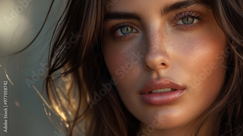 Mujer de gran belleza