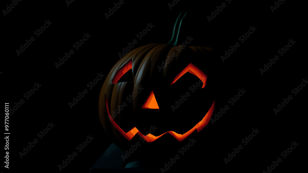 spooky halloween pumpkin jack