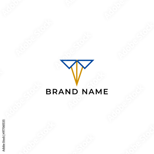 Free Download ILLUSTRATION LETTER T GEOMETRIC  LOGO ICON FLAT COLOR TEMPLATE SIMPLE MINIMALIST ELEMENT DESIGN SIMPLE VECTOR GOOD FOR APPS, BRAND  - GFXLoad