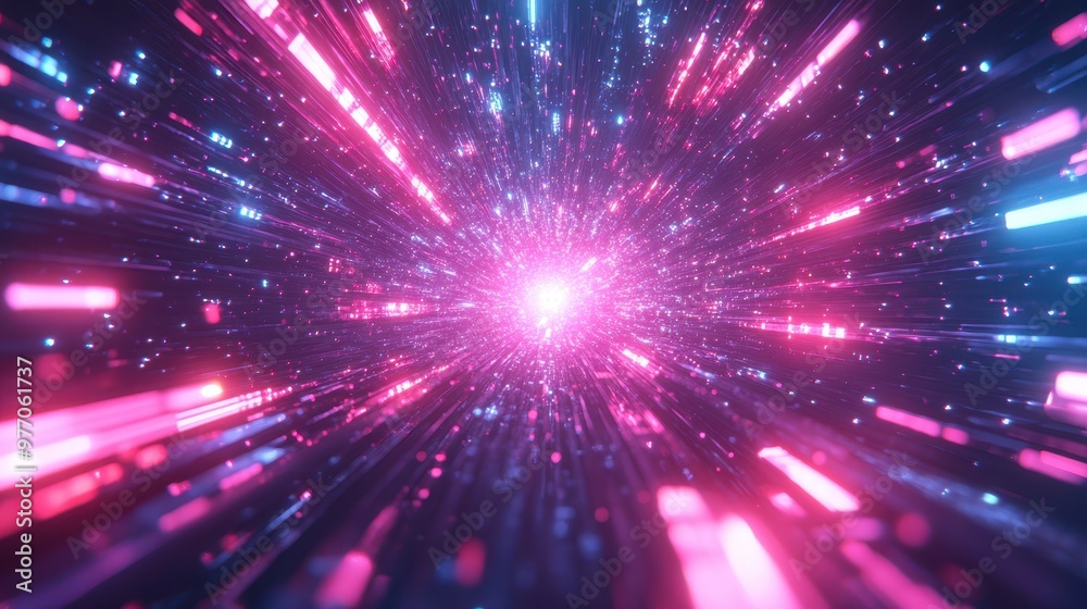 Explosive Fireworks Extravaganza Painting the Night Sky with Radiant Colors and Dynamic Light Effects