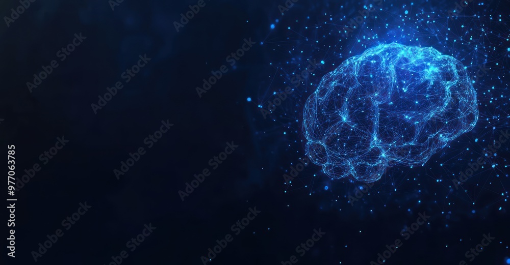Abstract Brain Illustration Abstract Brain Illustration