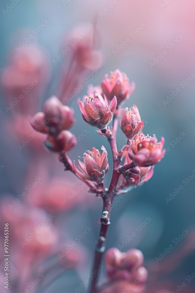 Close-up of Vibrant Pink and Purple Flower with Soft Bokeh Background Close-up of Vibrant Pink and Purple Flower with Soft Bokeh Background