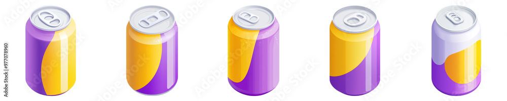 Refreshing Soda Cans Collection With Vibrant Designs, Perfect For Beverage Advertising, Isolated On Transparent Png Background. Generative Ai Refreshing Soda Cans Collection With Vibrant Designs, Perfect For Beverage Advertising, Isolated On Transparent Png Background. Generative Ai