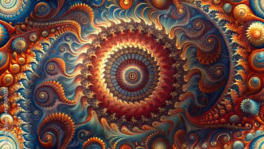 Diwali Abstract Background with Traditional Rangoli Ornament Diwali Abstract Background with Traditional Rangoli Ornament