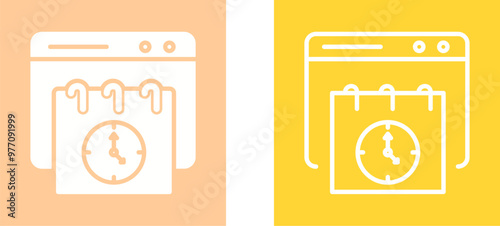 Cute Bird Vector Icon