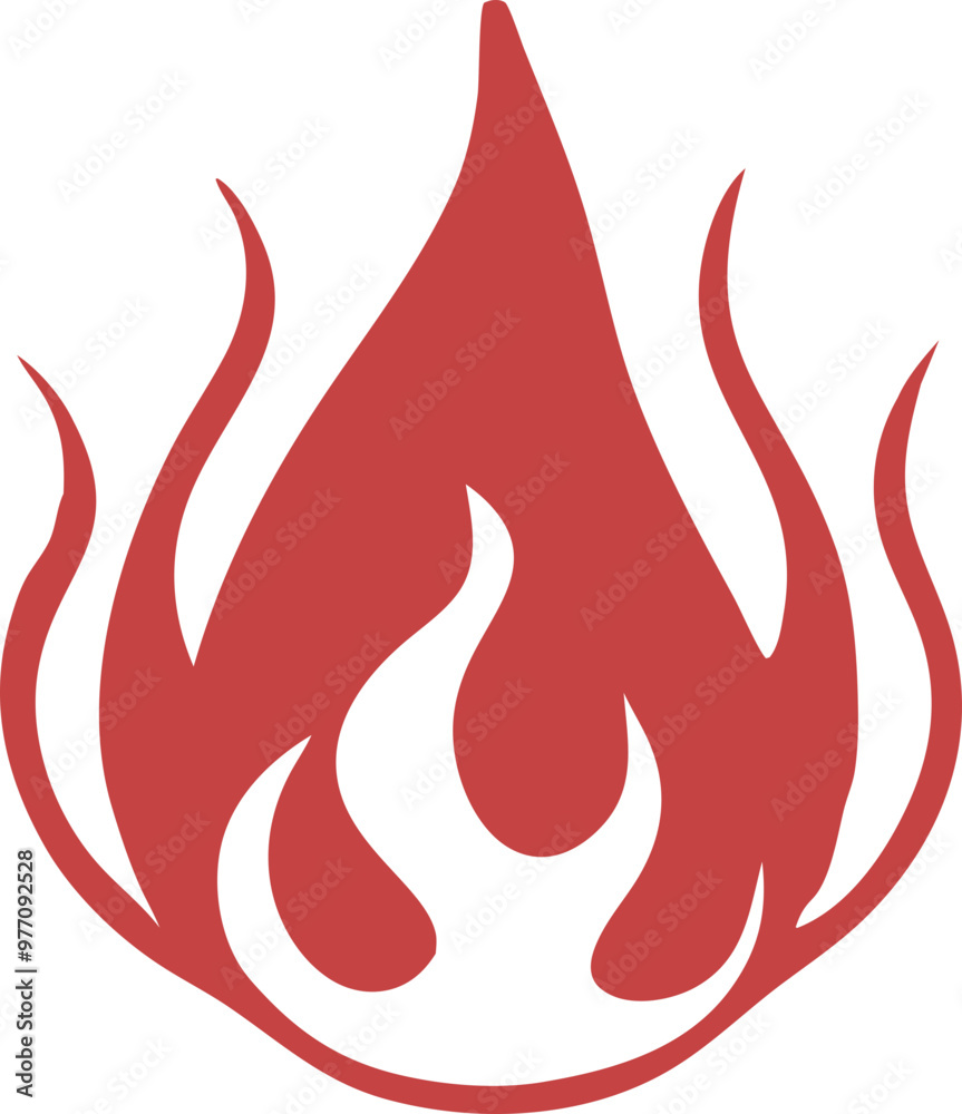 fire flame svg icon