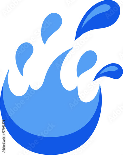 water splash icon svg