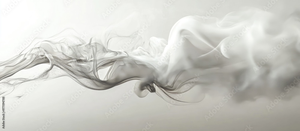 Dynamic White Smoke Interaction Dynamic White Smoke Interaction