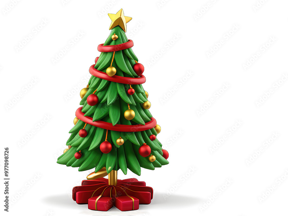 Christmas tree isolated on transparent background,decorated christmas tree Christmas tree isolated on transparent background,decorated christmas tree