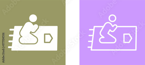 Flammable Material Vector Icon