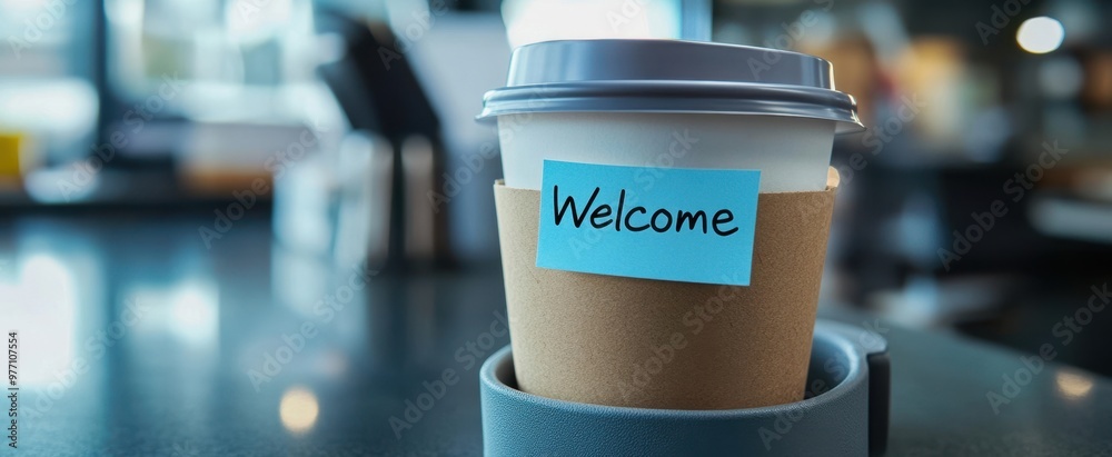The Welcome Coffee Cup The Welcome Coffee Cup