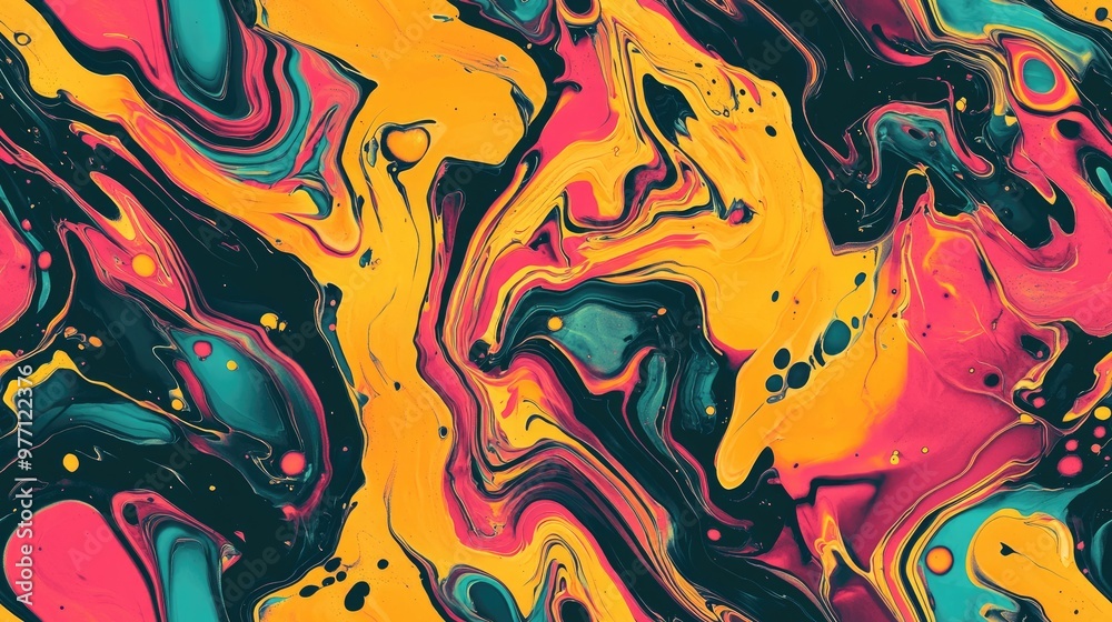 Abstract marbling art patterns for use as background Abstract marbling art patterns for use as background