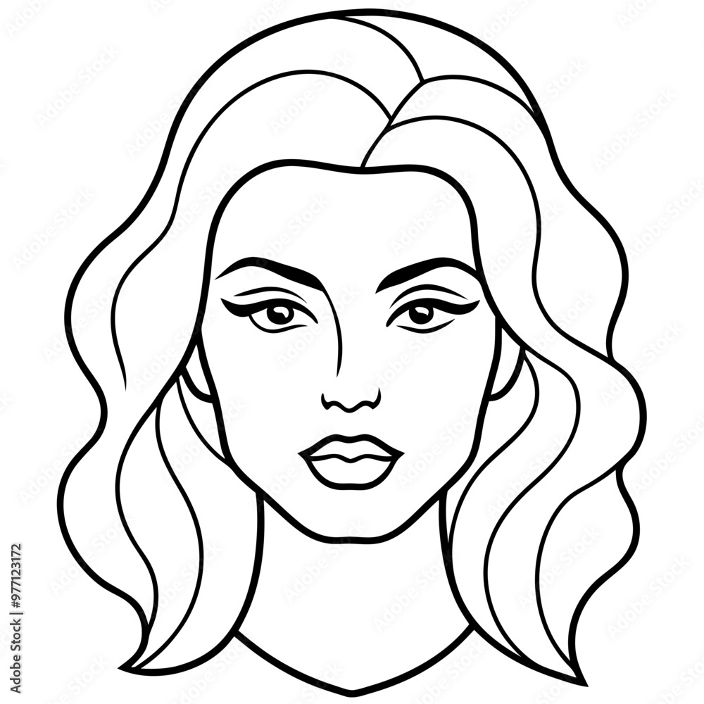 Woman face Woman face