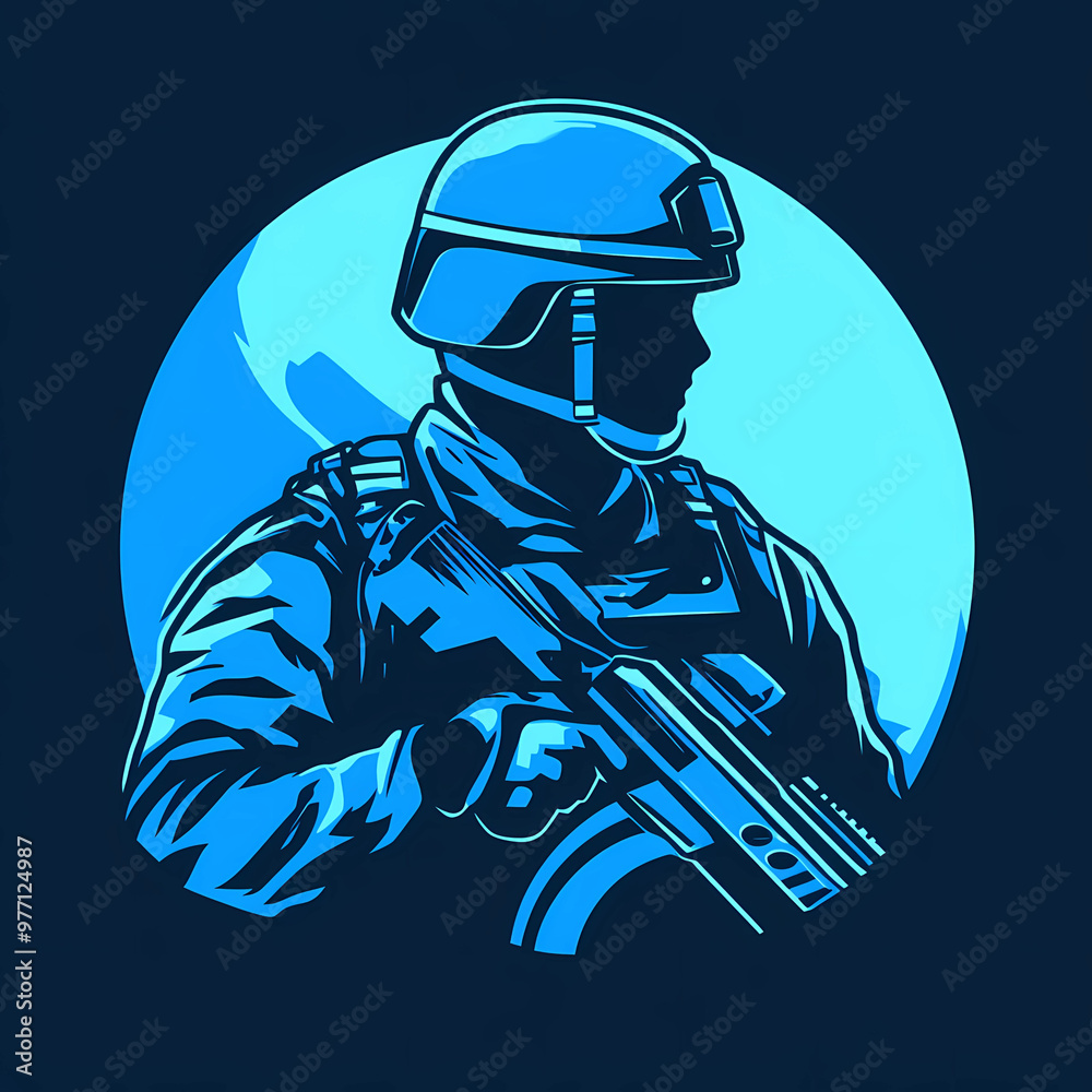 soldier logo icon soldier logo icon
