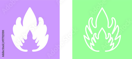 Flammable Material Vector Icon