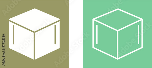 Cubic Design Vector Icon