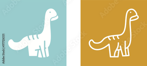 Dinosaur Vector Icon