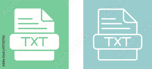 TXT Vector Icon