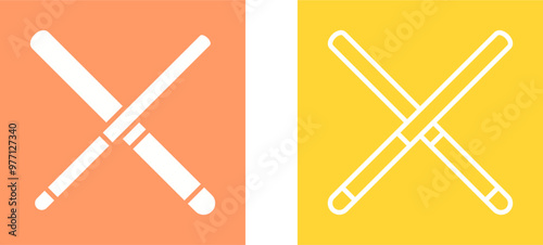 Pool Cue Vector Icon