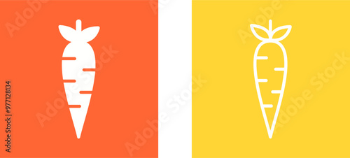 Carrots Vector Icon