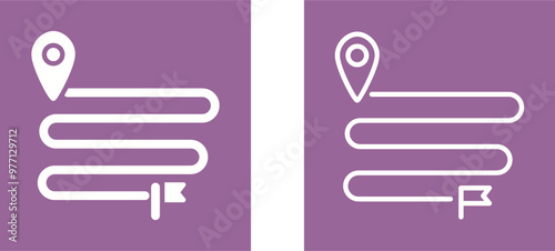 Distance Vector Icon