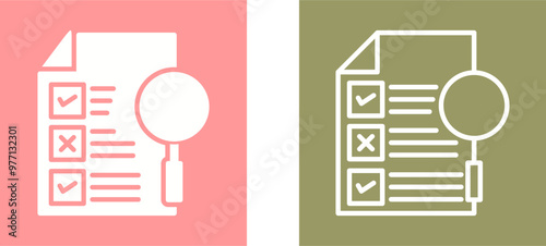 Case Study Vector Icon
