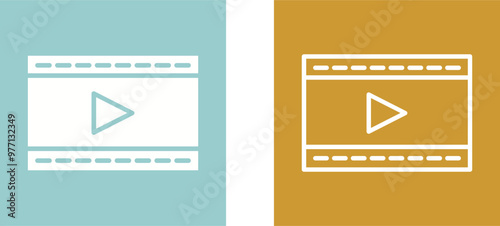 Video and Animation Vector Icon