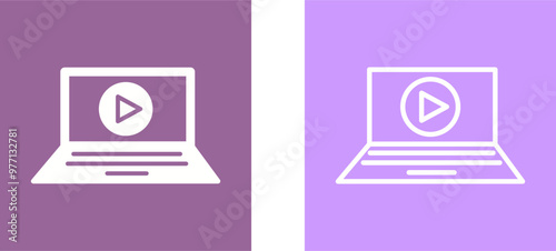 Play Video Vector Icon