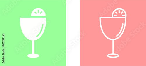 Cocktail Drink Vector Icon