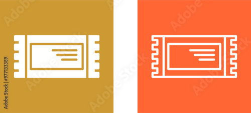 Tickets Vector Icon