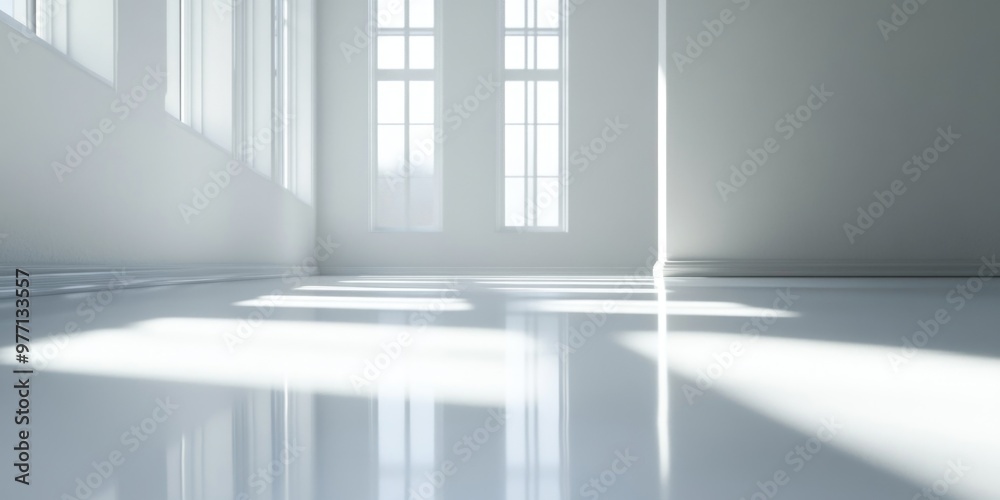 Obraz premium Bright and Shiny Photographic Interior