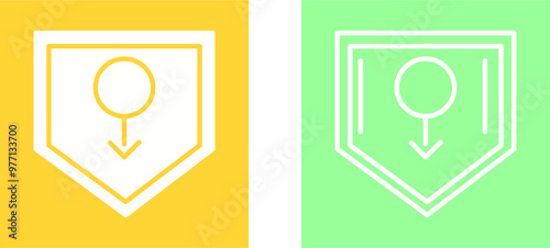 College Fraternity Vector Icon