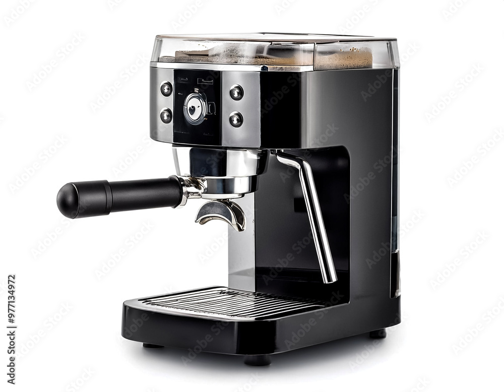 coffee machine isolated on white background coffee machine isolated on white background