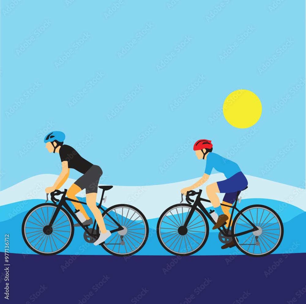 Obraz premium cycling.eps