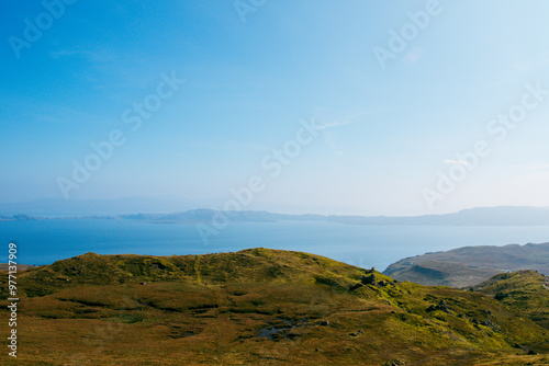 scenic view from the top of the mountain