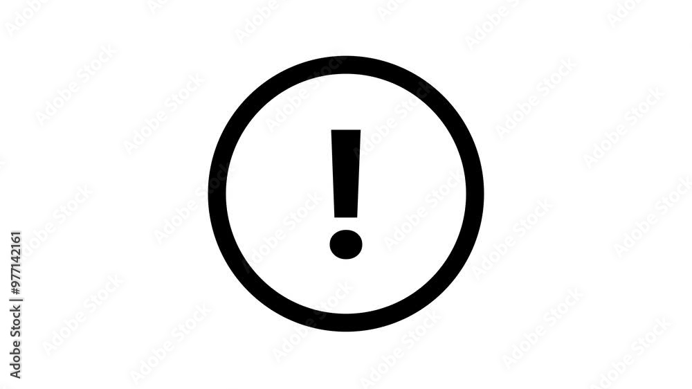 Information sign icon animation background, 4k video Information sign icon animation background, 4k video