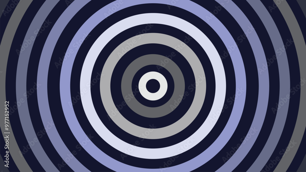 Abstract round spinning vortex style deep data cycle simple smooth line background in dark blue. Abstract round spinning vortex style deep data cycle simple smooth line background in dark blue.